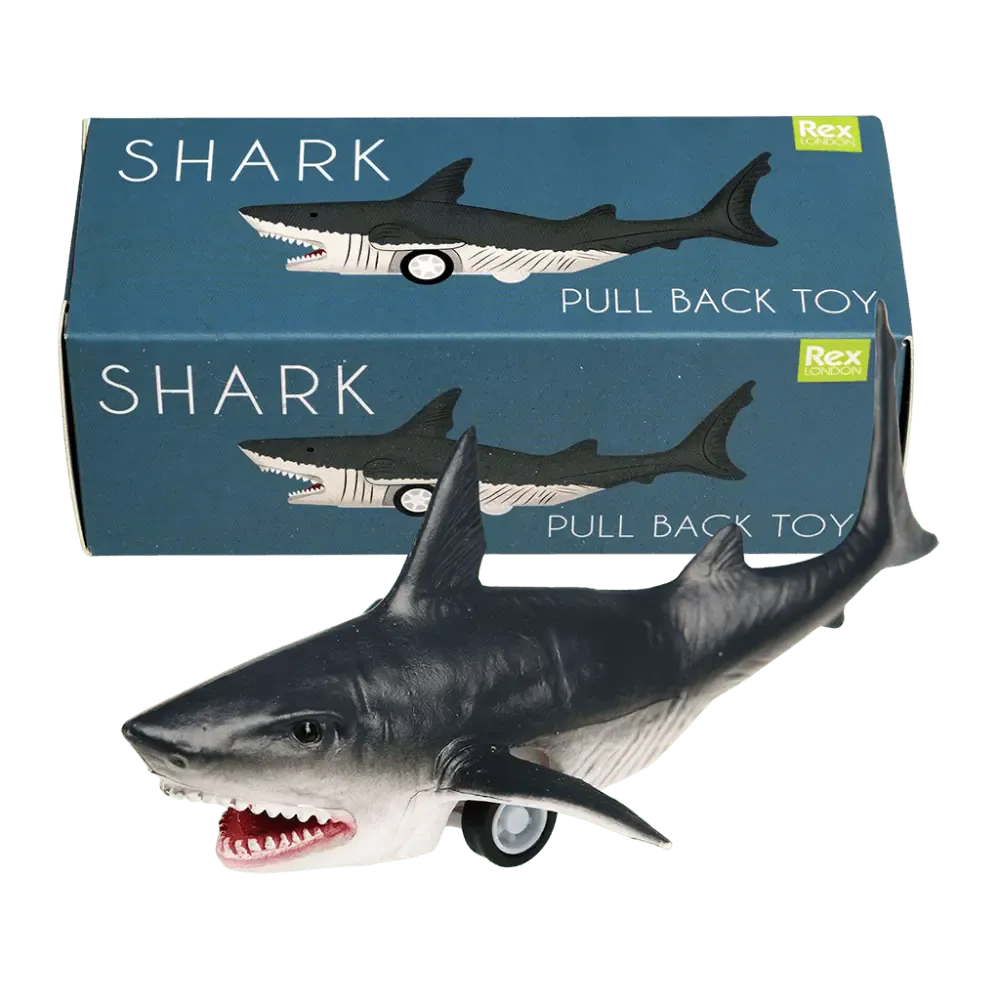 Rex London Toys Shark Pull Back Toy