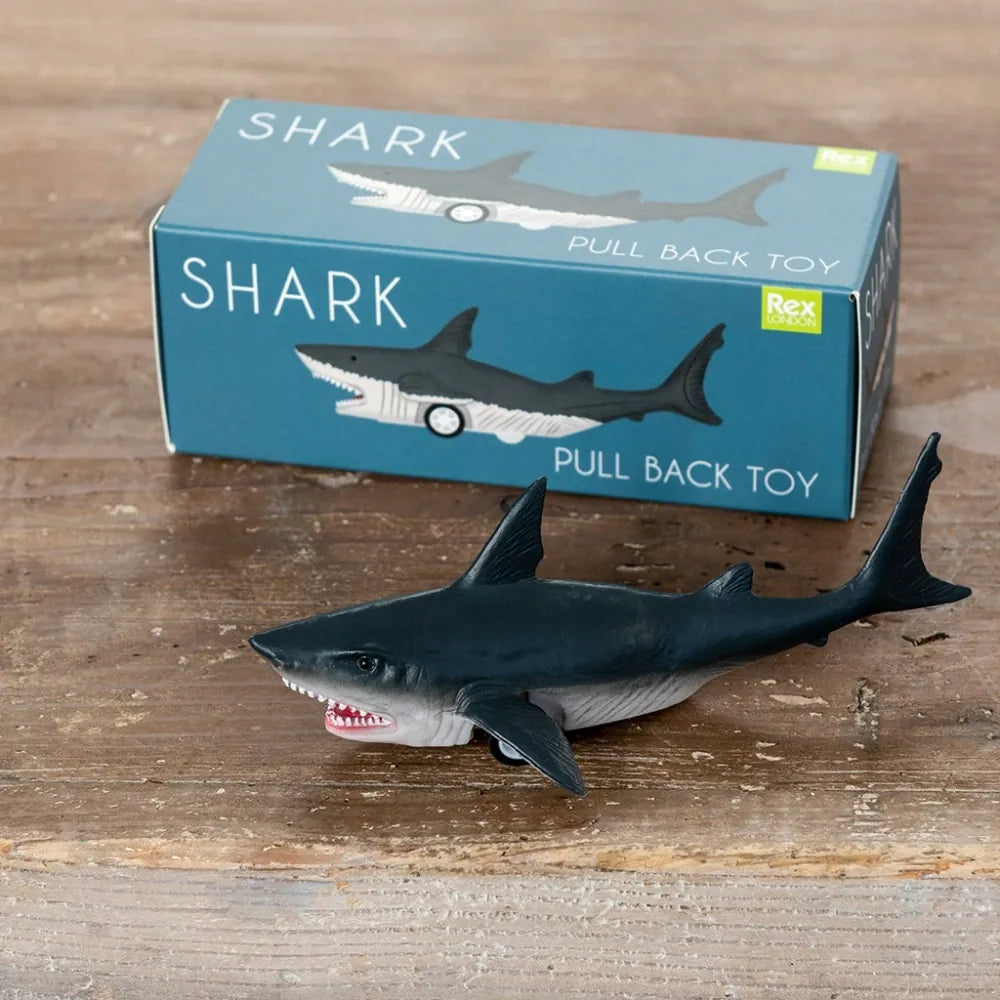 Rex London Toys Shark Pull Back Toy