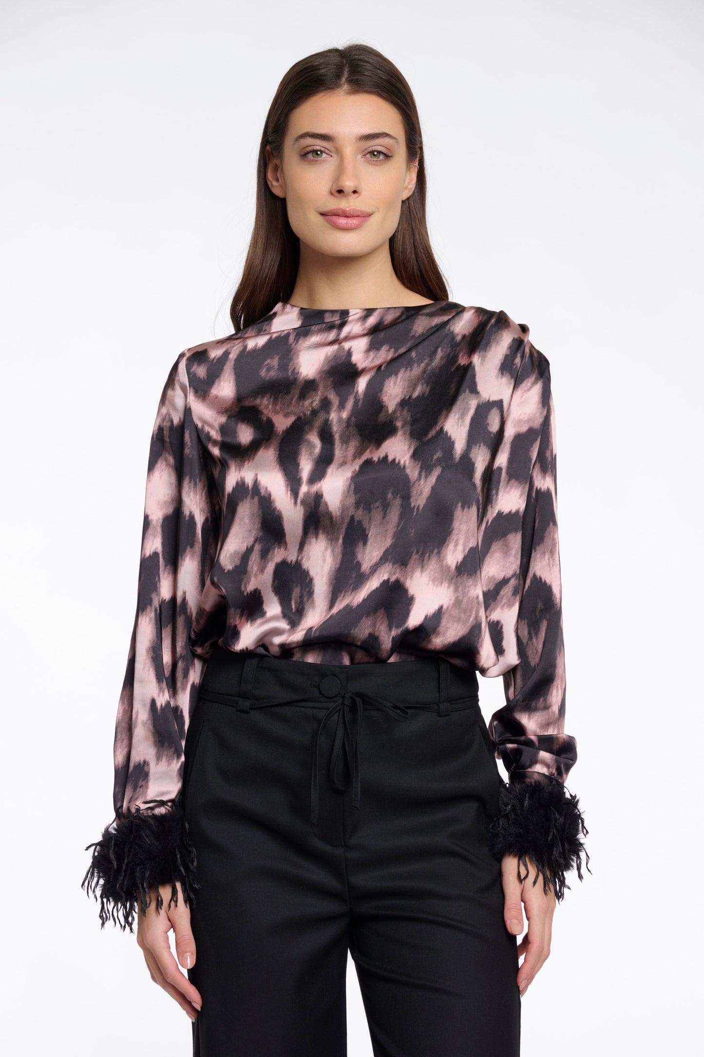 Rino & Pelle Accessories Rosalie Feather Cuffs