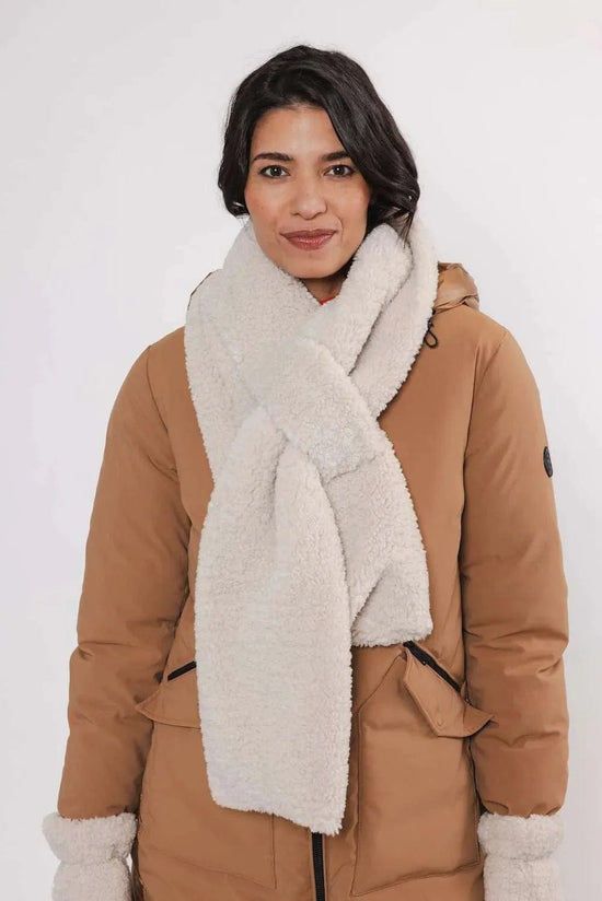 Rino & Pelle Accessories Teddy Shawl in Birch