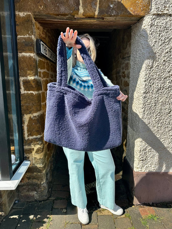 Rino & Pelle Bags Akiko Tote Bag in Night grey