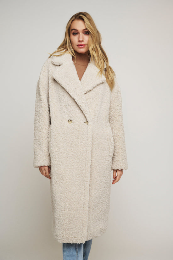 Rino & Pelle Coat Elicia Teddy Double Breasted