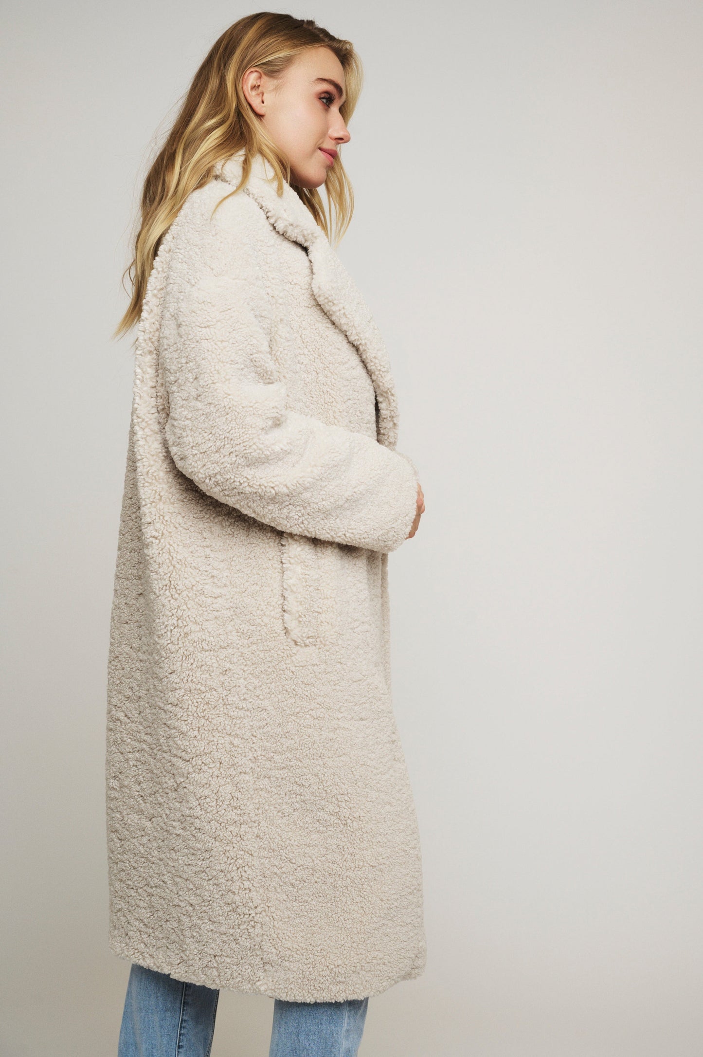 Rino & Pelle Coat Elicia Teddy Double Breasted