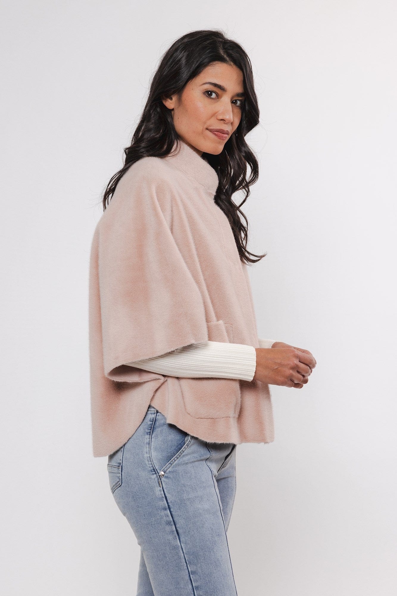 Rino & Pelle Jackets Dewi Faux Fur Cape