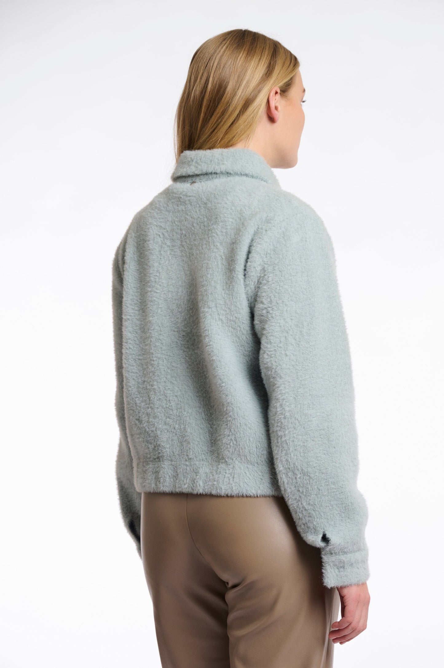 Rino & Pelle Jackets Isabelle Boxy Jacket in Manor Grey