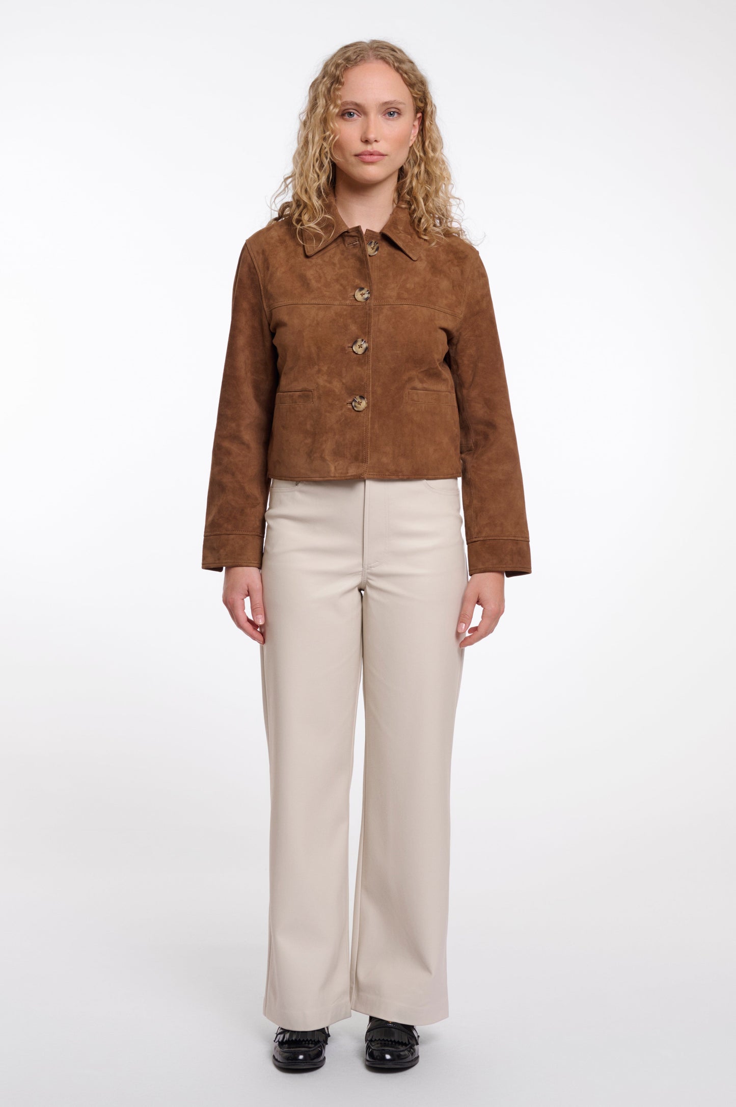 Rino & Pelle Jackets Zeyna Suede Jacket