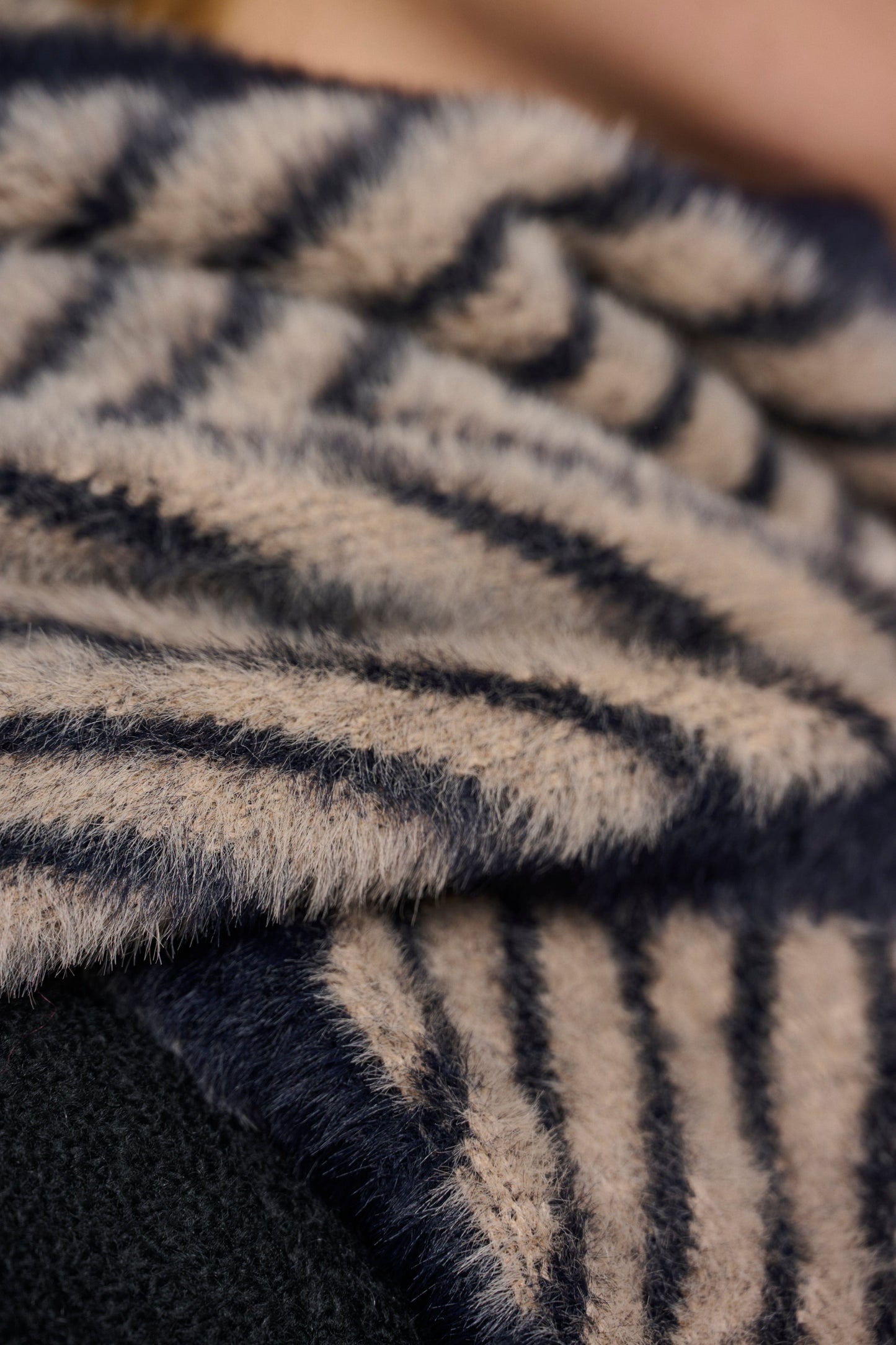 Rino & Pelle Scarves Neeltje Scarf in Oat Black