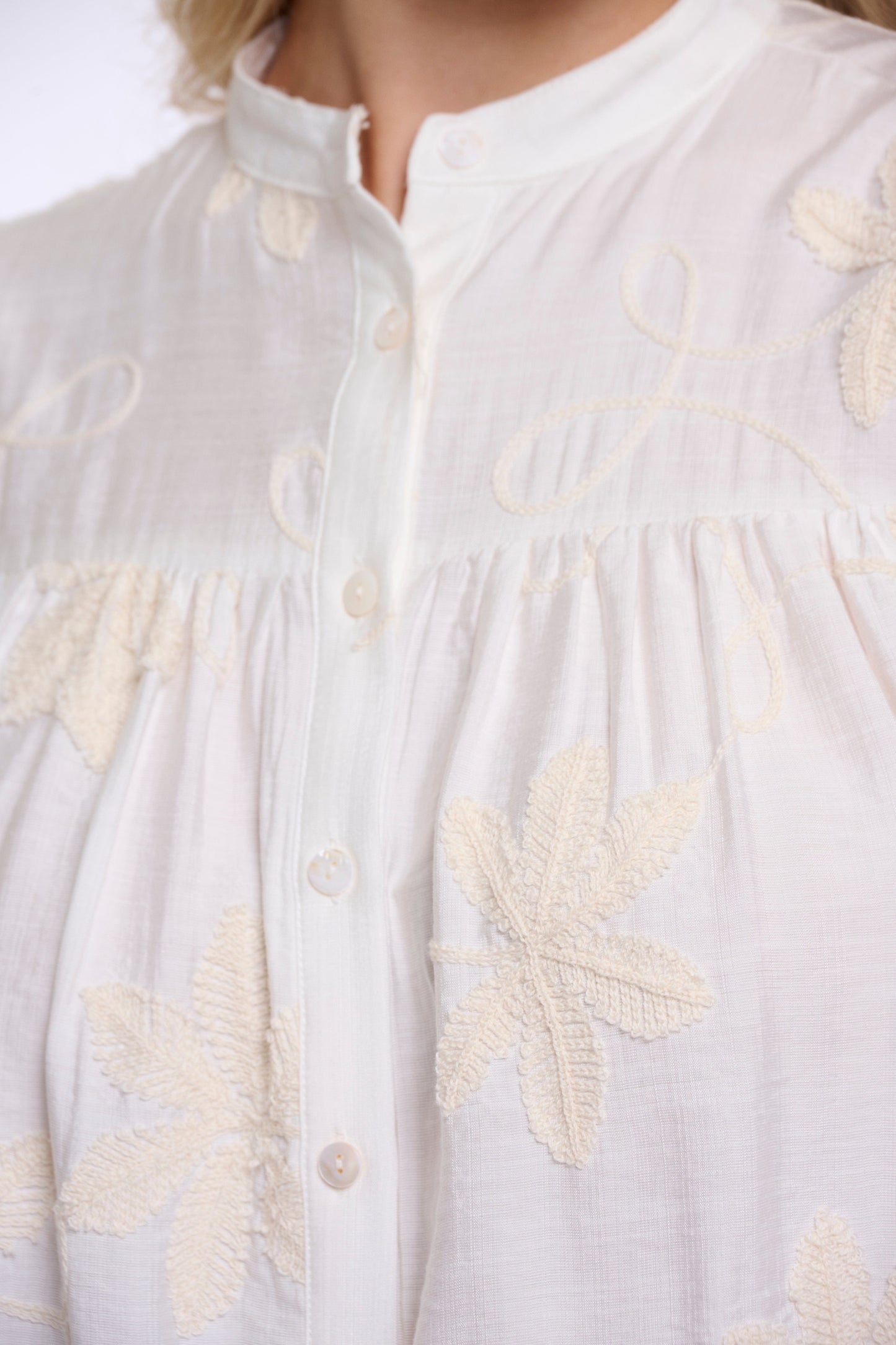 Rino & Pelle Tops Zilan Top in Snow White