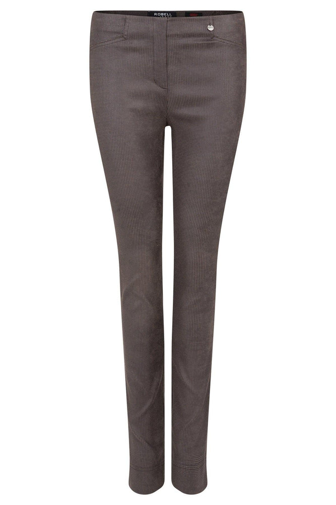 Robell Rose Trousers in Chocolate 78 CM