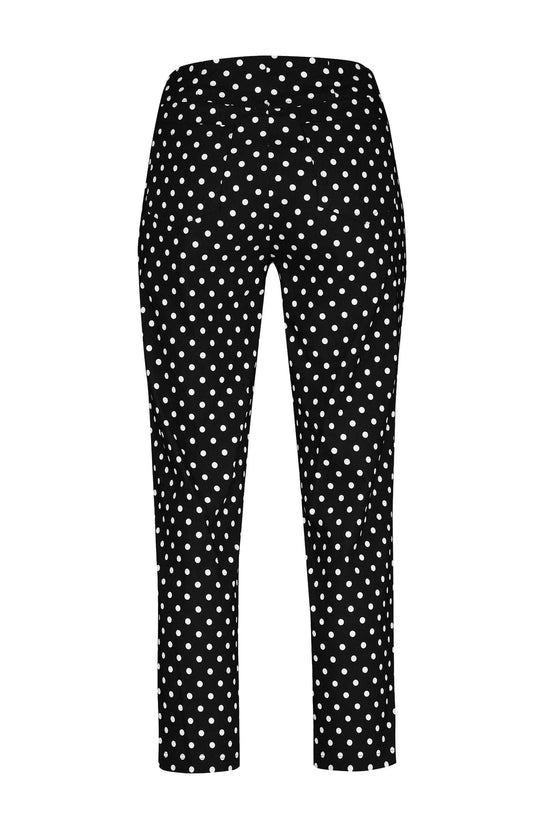 Robell Trousers Bella Spotty Cropped