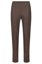 Robell Trousers Bella Trousers in Chocolate Brown