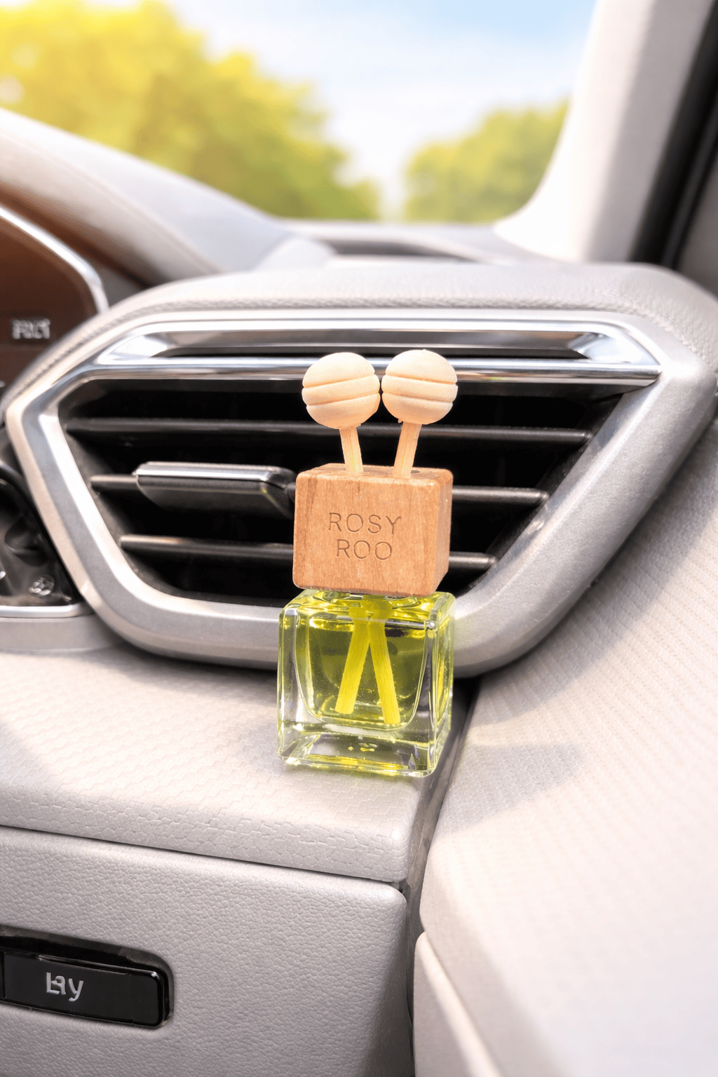 Rosy Roo Car Diffuser – Coconut & Lime