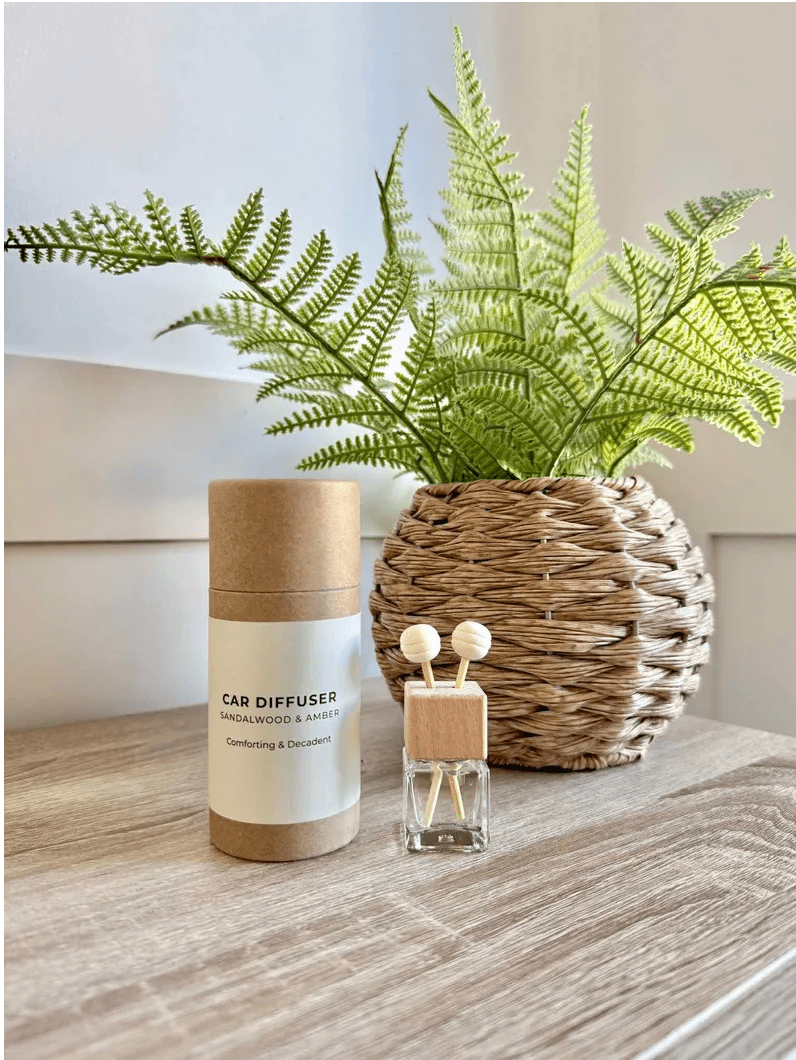 Rosy Roo Vehicle Air Fresheners Sandalwood & Amber Car Diffuser