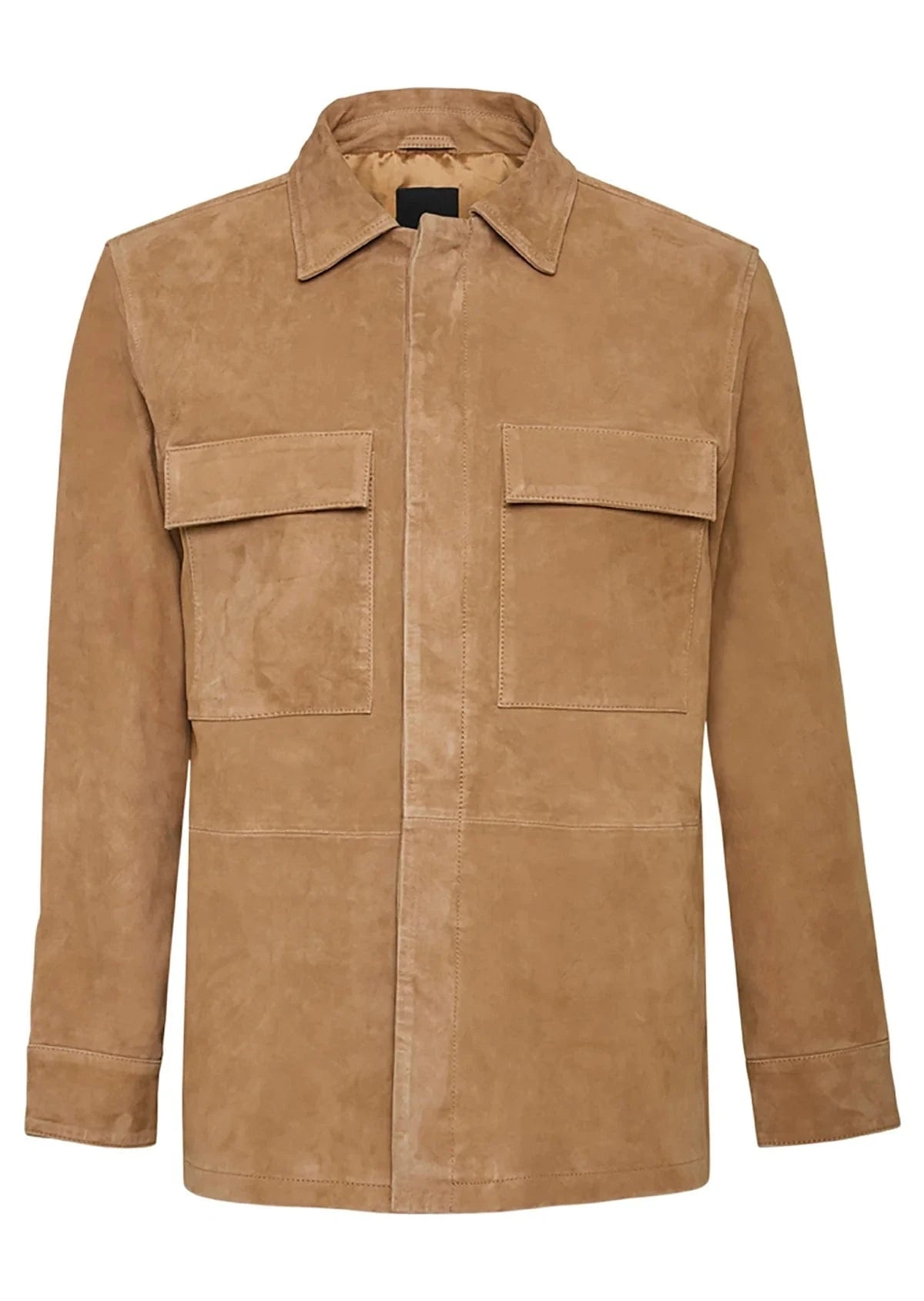 SAND - Mens Aiden Suede Jacket