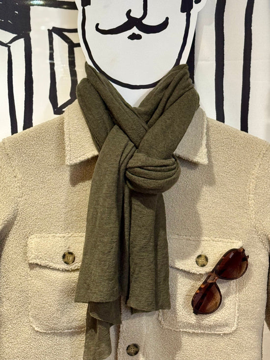 SAND - Mens Mens Jackets Anders Teddy Over Shirt in Cream