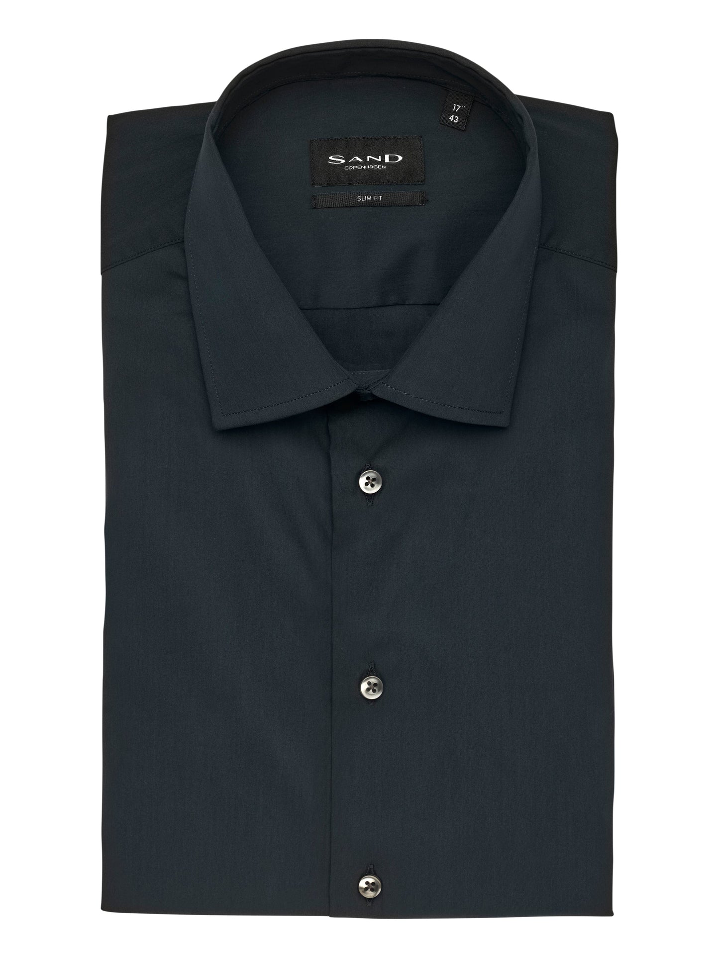 SAND - Mens Mens Shirts Poplin Shirt in Midnight Blue