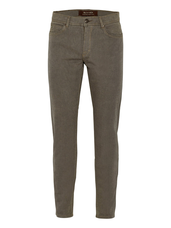 SAND - Mens Mens Trousers Burton Cotton Twill Touch Trousers in Cappuccino