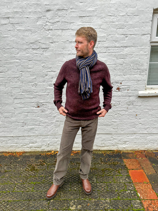 SAND - Mens Mens Trousers Burton Velvet Trousers in Dark Brown