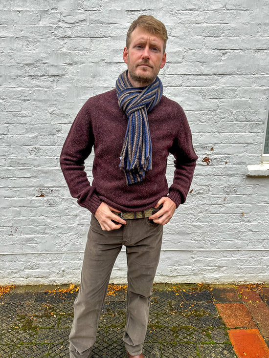 SAND - Mens Mens Trousers Burton Velvet Trousers in Dark Brown