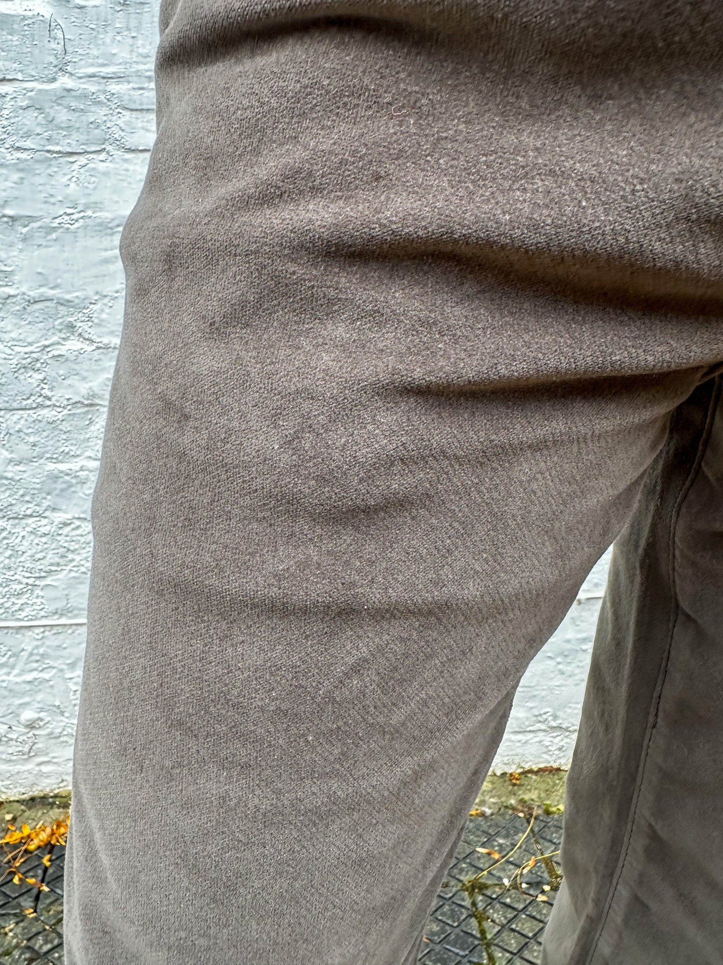 SAND - Mens Mens Trousers Burton Velvet Trousers in Dark Brown