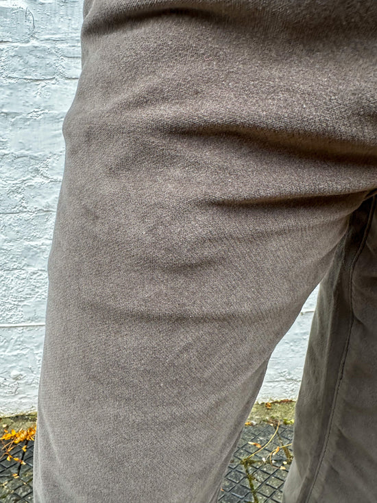 SAND - Mens Mens Trousers Burton Velvet Trousers in Dark Brown