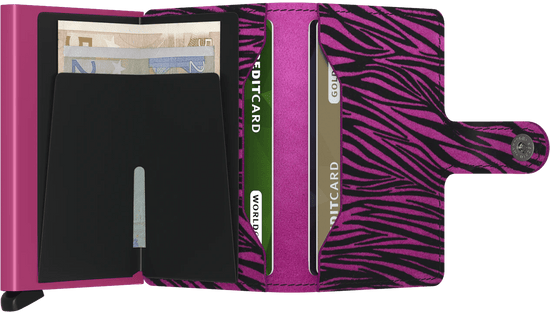 Secrid Accessories Miniwallet Zebra Fuchsia