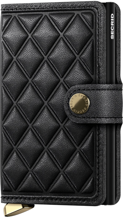 Secrid Accessories Premium Miniwallet Emboss Diamond Black