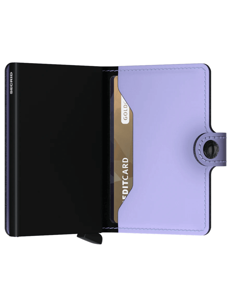 Secrid Mini Wallet Matte Lilac-Black