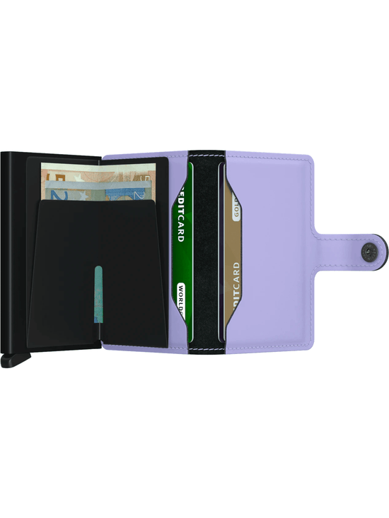 Secrid Mini Wallet Matte Lilac-Black