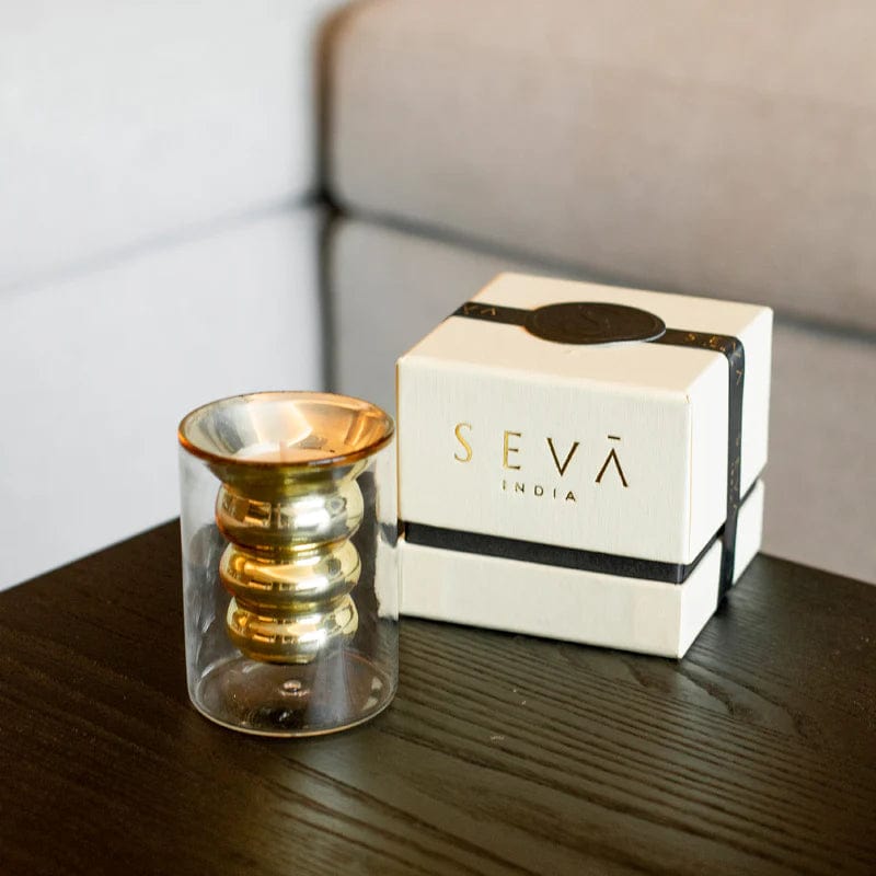 Seva Home Candles & Candlesticks Luxe Candle with Box Large