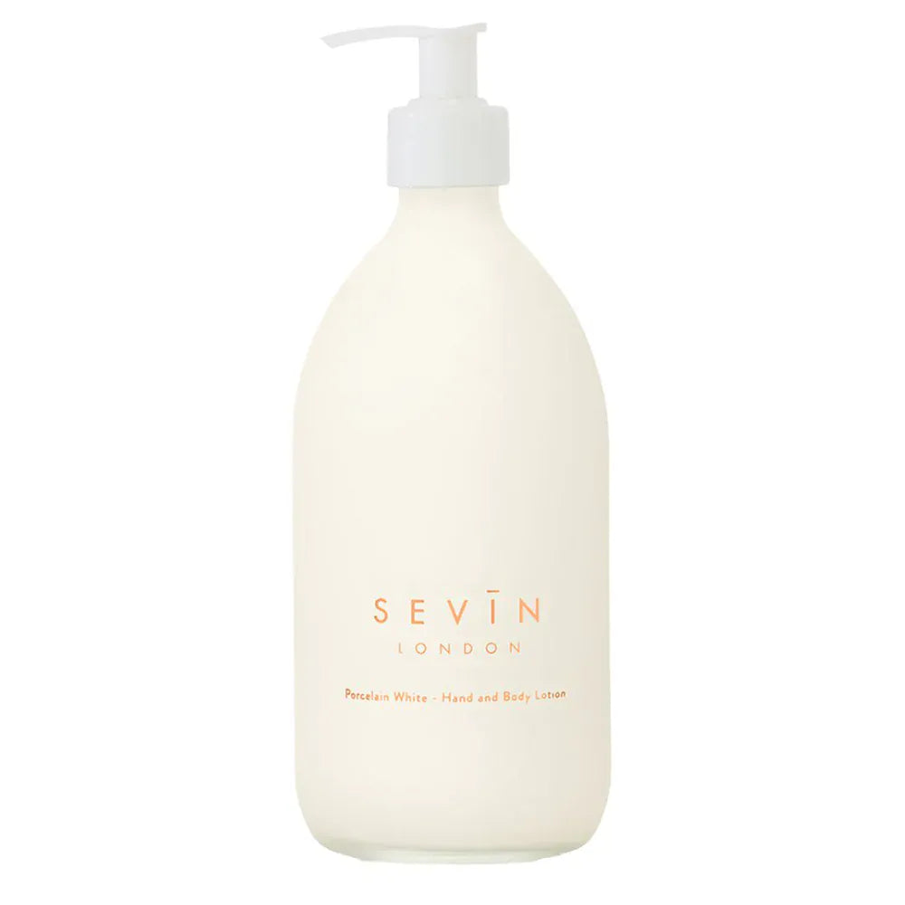SEVIN London Beauty & Wellness LARGE 500ml Porcelain White Hand & Body Lotion