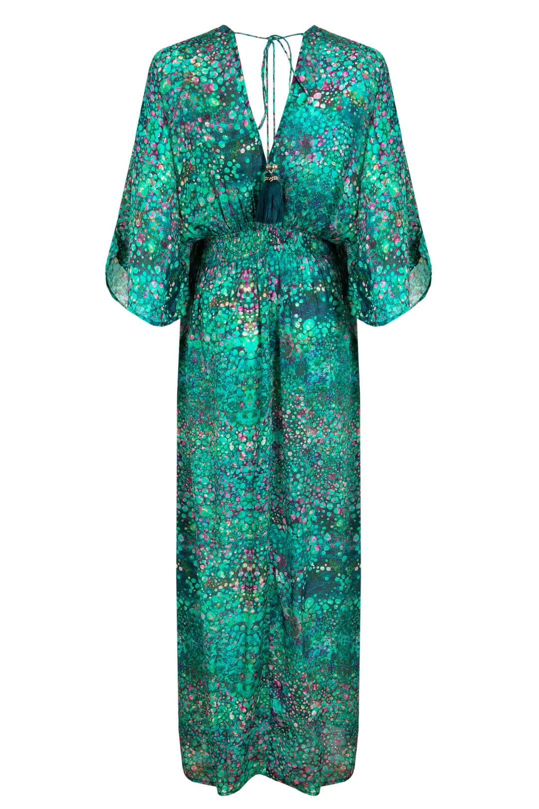 Sophia Alexia Dresses Green Bubbles Capri Kimono