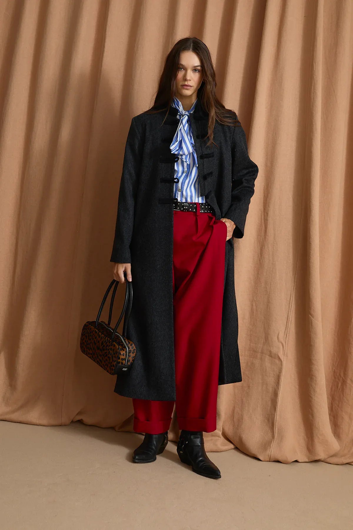 Sophie + Lucie Coats CHINISKI SHETLAND MARENGO COAT