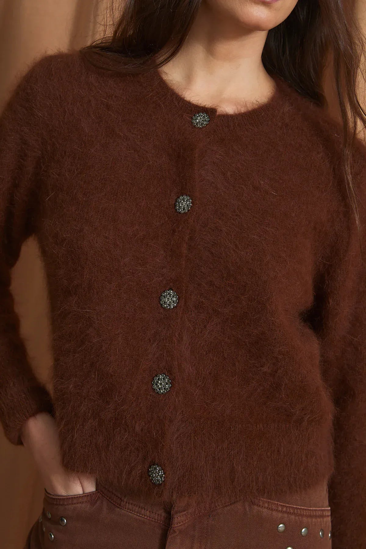 Sophie + Lucie Knitwear LUISA CHOCOLATE KNIT