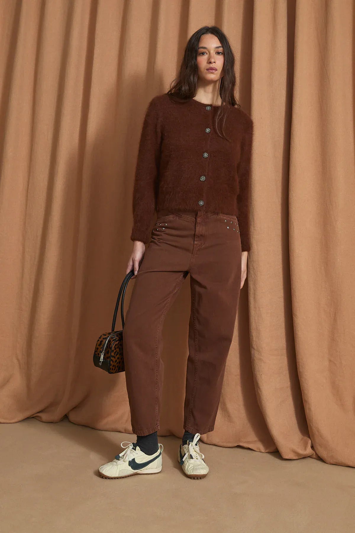Sophie + Lucie Knitwear LUISA CHOCOLATE KNIT