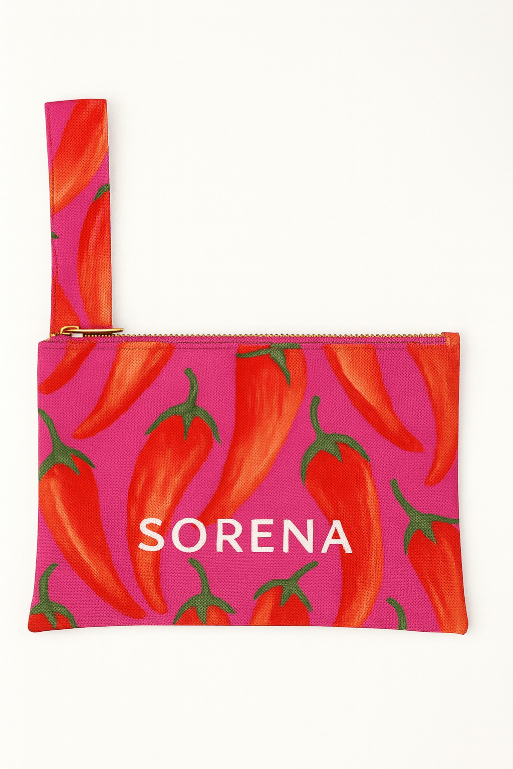 Sorena Handmade Bags Lucky Pepper Clutch