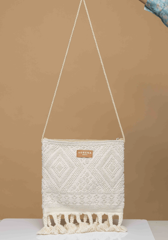Sorena Handmade Sorena Tagari Bag Cream
