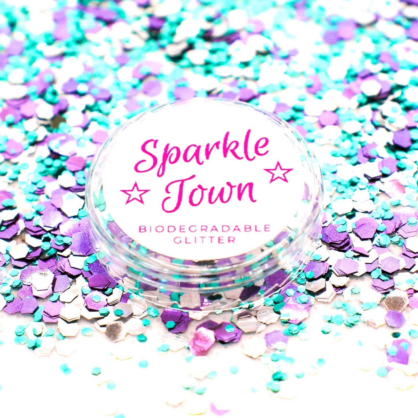Sparkle Town Daydream Mix Biodegradable Glitter - 5ml Pot