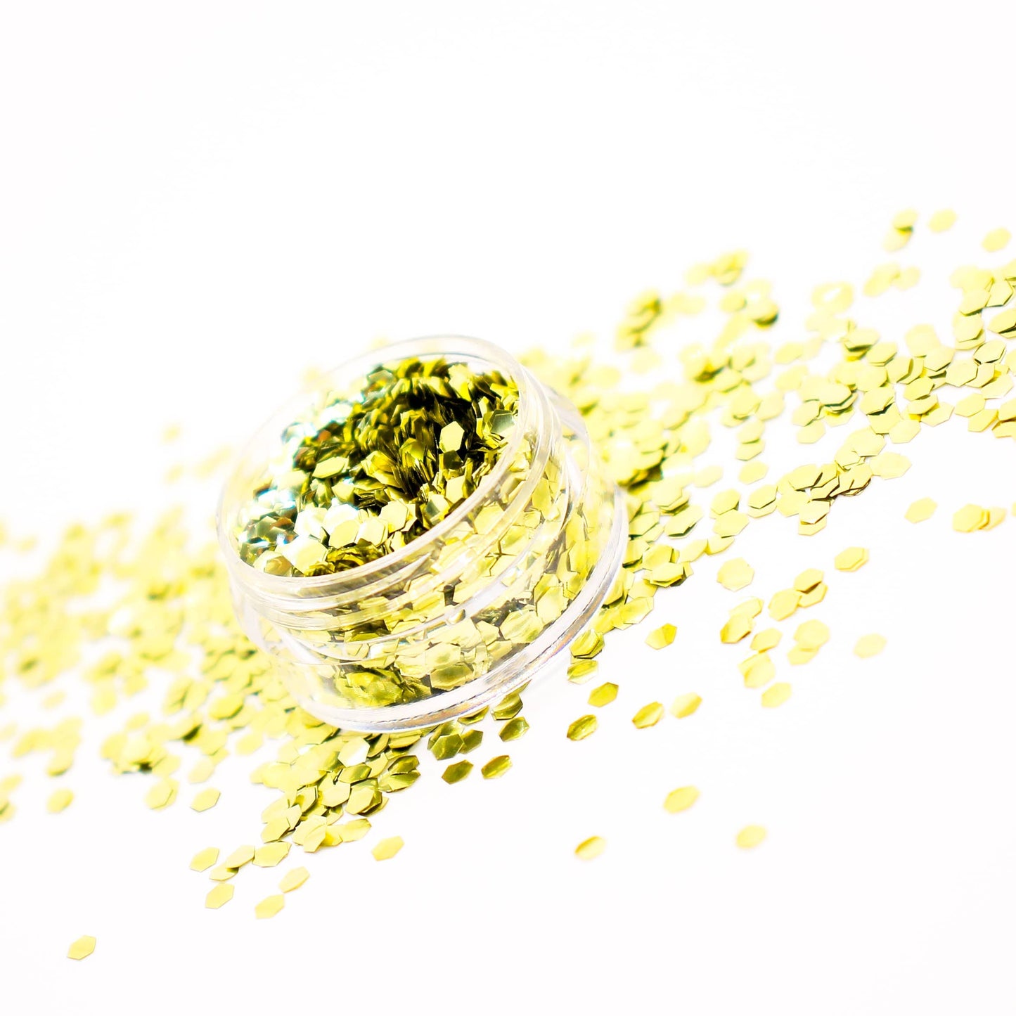 Sparkle Town Gold Extra Chunky Biodegradable Glitter - 5ml Pot