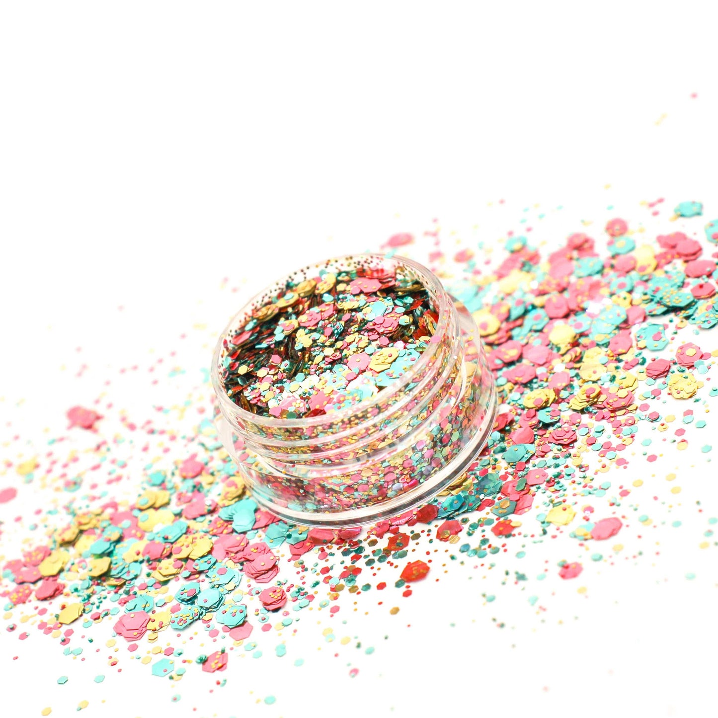 Sparkle Town Happiness Mix Biodegradable Glitter - 5ml Pot