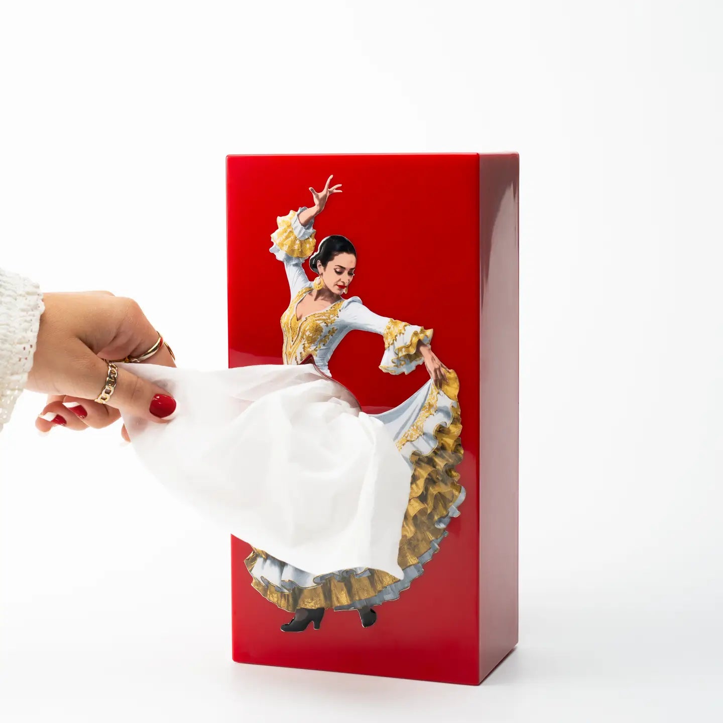 Spextrum Home Tissue Up Girl - Tissue Box Carmen