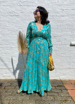 Gale Dress Sea Green