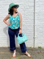 Stardust Tops Cami Sea Green