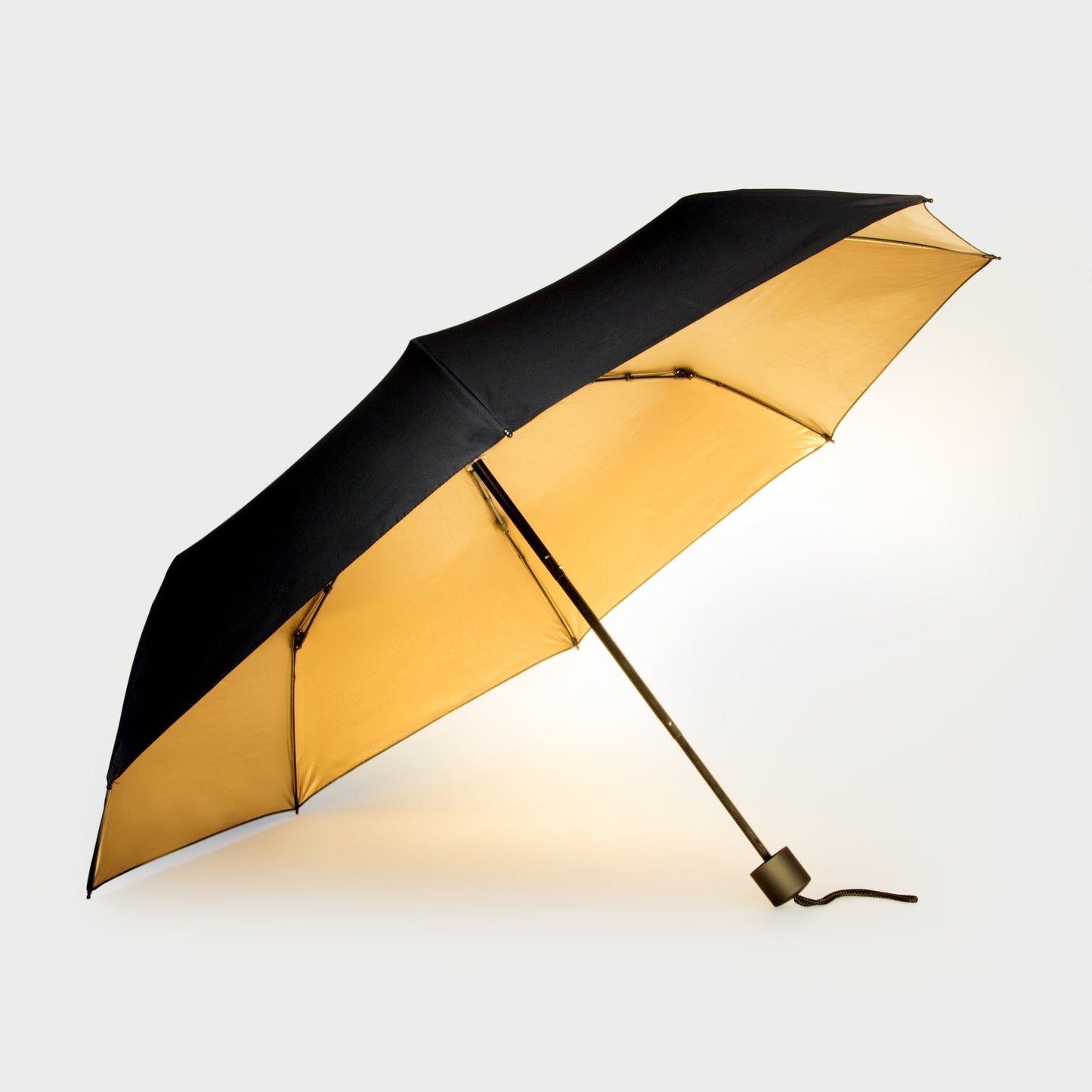 Suck UK Accessories Black & Gold Umbrella