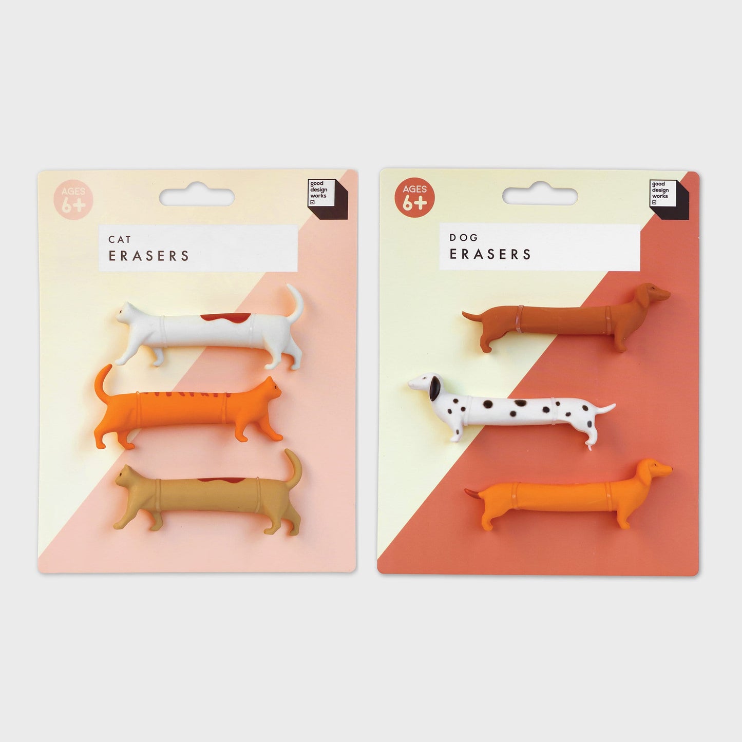 Suck UK Erasers Cat & Dog Erasers