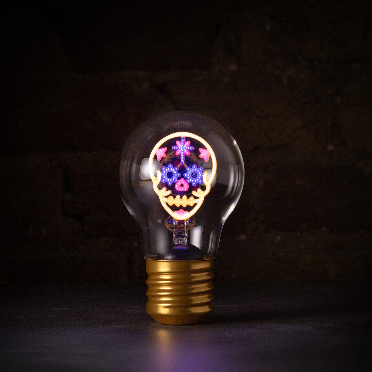 Suck UK Lighting Cordless Calavera Lightbulb