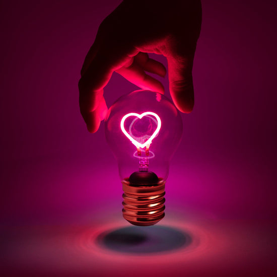 Suck UK Lighting Cordless Heart Lightbulb