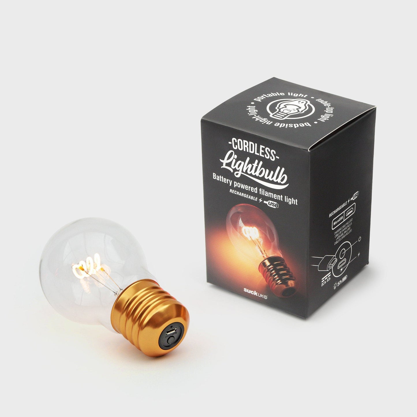 Suck UK Lighting Cordless Lightbulb