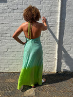 Sundress Dresses Natasha Marbella Dress Tie Dye Lime
