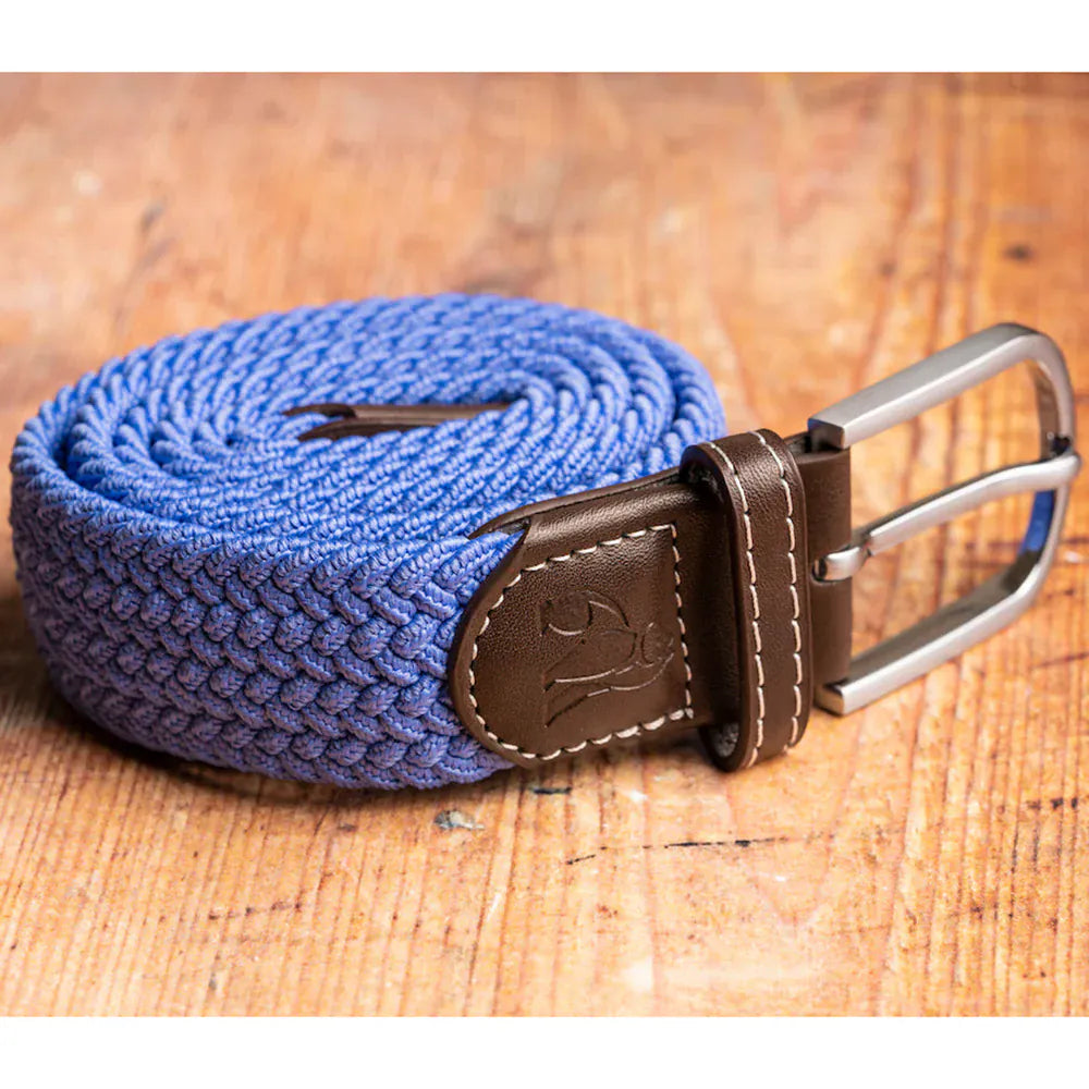 Swole Panda Belts Woven Belt - Sky Blue
